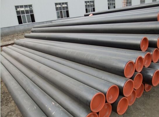 ASTM A106 GR B SCH 40 বিজোড় কার্বন ইস্পাত পাইপ হট রোলড স্টিল পাইপ