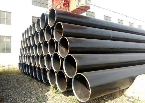 ক্ষয় প্রতিরোধী কালো seamless ইস্পাত পাইপ ASTM A53 স্ট্যান্ডার্ড নির্মাণের জন্য