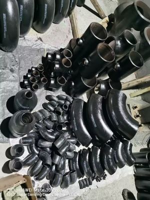 ASME B 16.9 স্ট্যান্ডার্ডের জন্য চাপ শ্রেণি 150-2500 ইস্পাত পাইপ ফিটিং