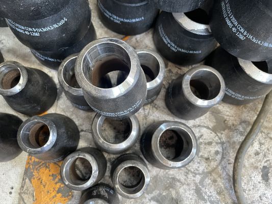 ASME B 16.9 চাপ প্রয়োগের জন্য স্টিল পাইপ ফিটিং 150-2500 শ্রেণীর জন্য রেট