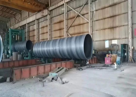 বড় ব্যাসার্ধ কার্বন ইস্পাত পাইপ 219mm-4000mm API 5L ASTM A252 স্ট্যান্ডার্ড 4mm-25.4mm
