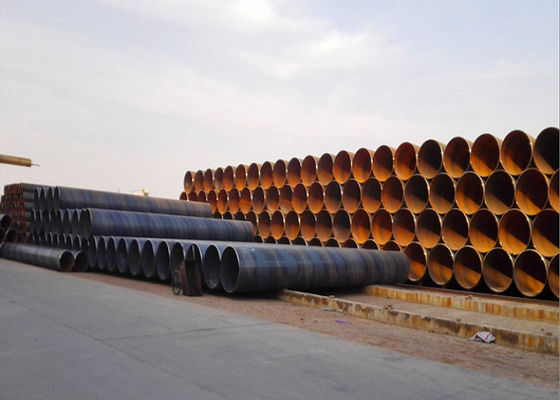 2540mm SSAW স্টিল পাইপ প্লেইন শেষ সঙ্গে অ সেকেন্ডারি 25.4mm দেয়াল