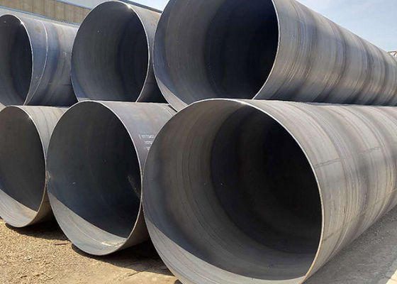 2540mm SSAW স্টিল পাইপ প্লেইন শেষ সঙ্গে অ সেকেন্ডারি 25.4mm দেয়াল