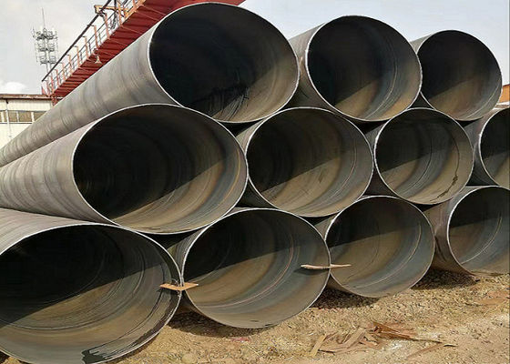 10#20#45# গ্রেড SSAW ওয়েল্ড স্টিল পাইপ 219.1mm-2540mm ব্যাসার্ধ