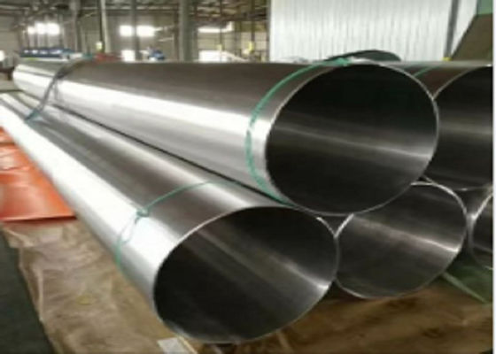 ± 1% সহনশীলতা স্টেইনলেস স্টীল গোলাকার টিউবিং 2mm-550mm ব্যাসার্ধ তাপমাত্রা প্রতিরোধী সঙ্গে