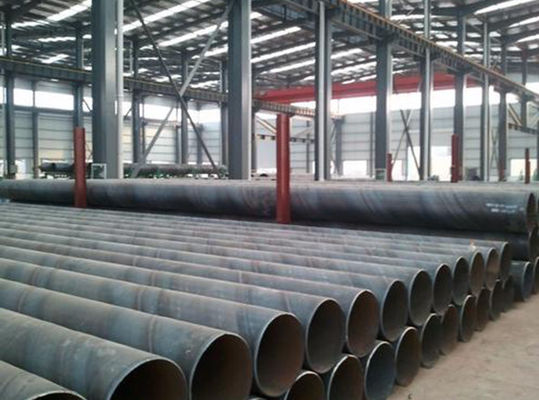 বাইরের ব্যাসার্ধ 219mm-3620mm দিয়ে ঘন দেয়ালযুক্ত SSAW ইস্পাত পাইপ বেধ পরিসীমা 0.068in-52in 10 20 45