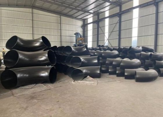 ASME B 16.9 স্টিল পাইপ ফিটিংস জন্য সিউমলেস আকার 1/2''-12' উচ্চ চাহিদা