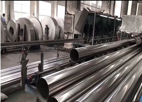 দৈর্ঘ্য 6000mm/12000mm স্টেইনলেস স্টীল টিউবুলার পণ্য প্রযুক্তি ঠান্ডা ঘূর্ণিত গরম ঘূর্ণিত