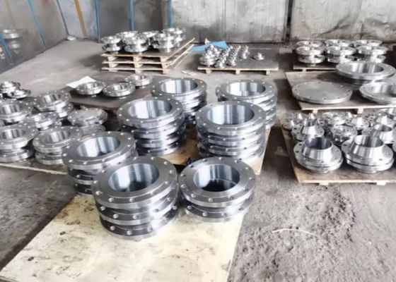 ডিআইএন স্ট্যান্ডার্ড স্টিল স্লিপ অন ফ্ল্যাঞ্জ সঙ্গে থ্রেডেড সংযোগ এবং উচ্চ স্থায়িত্ব