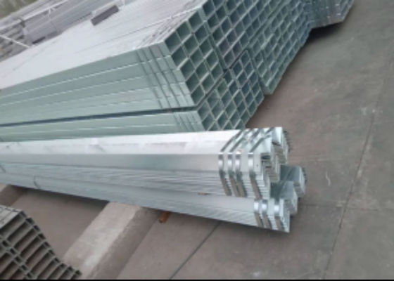 Galvanized ERW Steel Pipe with 0.5mm to 60mm Wall Thickness for Round Square and Rectangle Installations