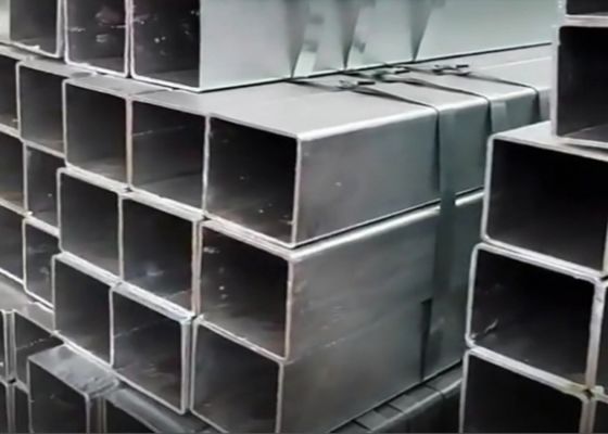 S235JR ইস্পাত ফাঁপা বিভাগ ১০মিমি থেকে ৫০০মিমি জলবাহী পরীক্ষা সহ