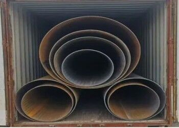 প্রাচীর বেধ 5 মিমি-50 মিমি এবং বাইরের ব্যাস 355.6 মিমি-2320 মিমি সহ 3PE কোটিংযুক্ত LSAW ইস্পাত পাইপ