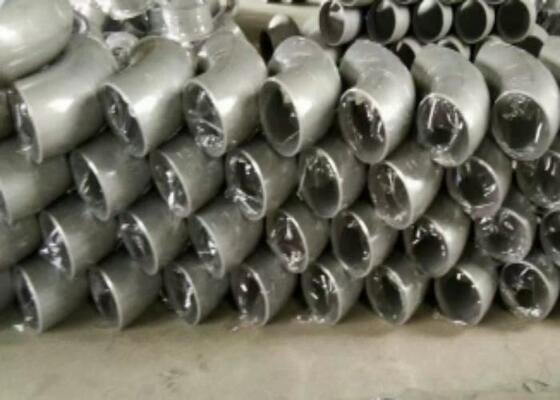 উচ্চ ক্ষয় প্রতিরোধের এবং 1/2 ইঞ্চি - 24 ইঞ্চি আকার পরিসীমা মধ্যে ASME বি 16.9 স্ট্যান্ডার্ড সঙ্গে OEM কাঠামোগত স্টেইনলেস স্টীল পাইপ ফিটিং