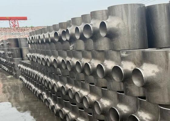 304 স্টেইনলেস স্টীল পাইপ ফিটিং সঙ্গে Butt ঢালাই সংযোগ উচ্চ জারা প্রতিরোধের এবং স্পষ্টতা যন্ত্রপাতি সহনশীলতা +/- 0.01mm