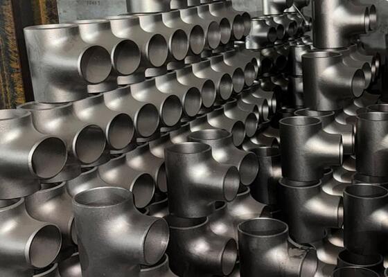 উচ্চ ক্ষয় প্রতিরোধের স্টেইনলেস স্টীল পাইপ ফিটিং সঙ্গে Butt ঢালাই সংযোগ এবং galvanized পৃষ্ঠ চিকিত্সা