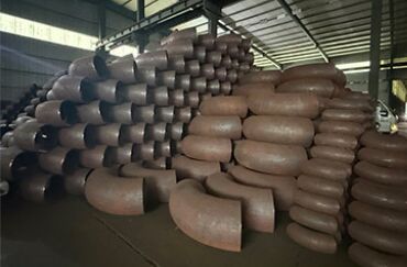 1/2' থেকে 24' কার্বন ইস্পাত পাইপ ফিটিংস শিল্প ব্যবহারের জন্য Butt ঢালাই সংযোগ সঙ্গে WPB গ্রেড