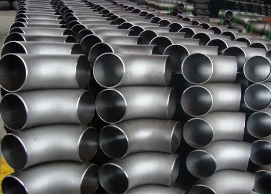 কার্বন ইস্পাত পাইপ ফিটিং গরম প্রেসিং শিল্প পাইপলাইন জন্য উচ্চ জারা প্রতিরোধের সঙ্গে WPB গ্রেড