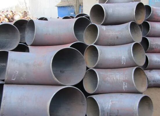 বিট ওয়েল্ডিং সংযোগের সাথে স্টিলের পাইপ ফিটিং উচ্চ জারা প্রতিরোধের ডাব্লুবিবি গ্রেড কাঠের স্টেইনলেস স্টিলের ফ্ল্যাঞ্জ