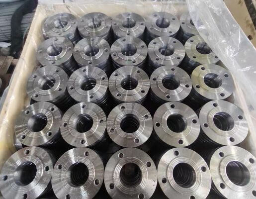 সুরক্ষিত পাইপলাইন সংযোগের জন্য যথার্থ কাঠামোযুক্ত ক্ষয় প্রতিরোধী ইস্পাত ফ্ল্যাঞ্জ