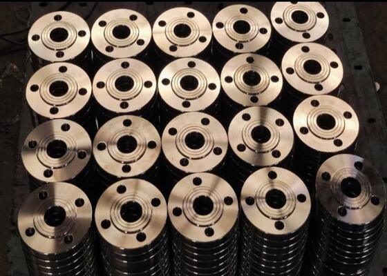 ইস্পাত ফ্ল্যাঞ্জ এবং ফ্ল্যাঞ্জ রিং 1/2 ′′-48 ′′ আকারের শিল্প অ্যাপ্লিকেশনগুলির জন্য ক্ষয় প্রতিরোধী ANSI স্ট্যান্ডার্ড সহ