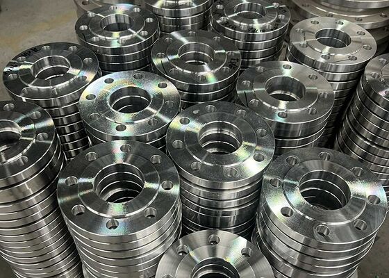 Flat Face Steel Flanges with Welded Connection for Class 150-2500 Pressure Applications